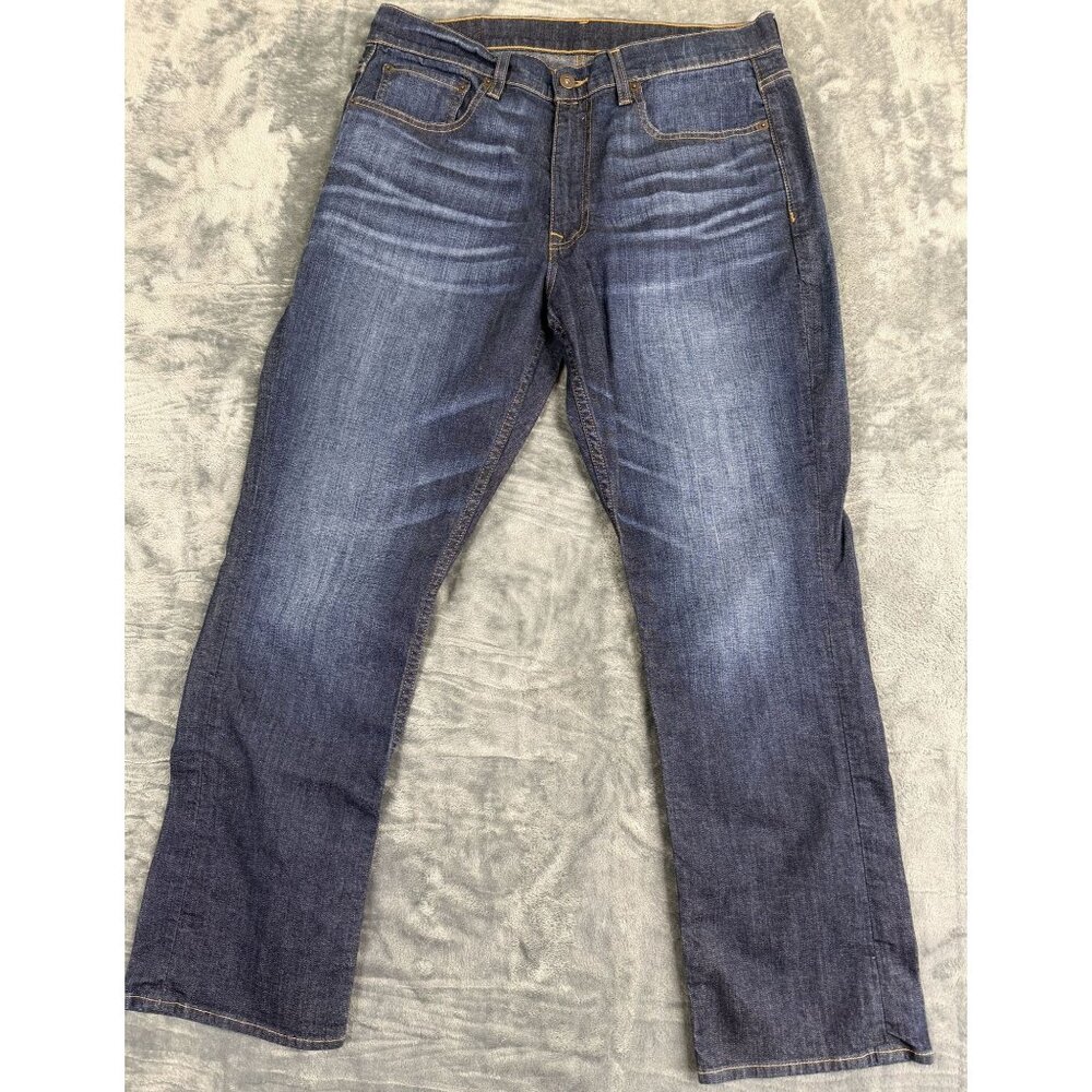 Cremeux Premium Denim Mens Straight Leg Jeans Size 34X30